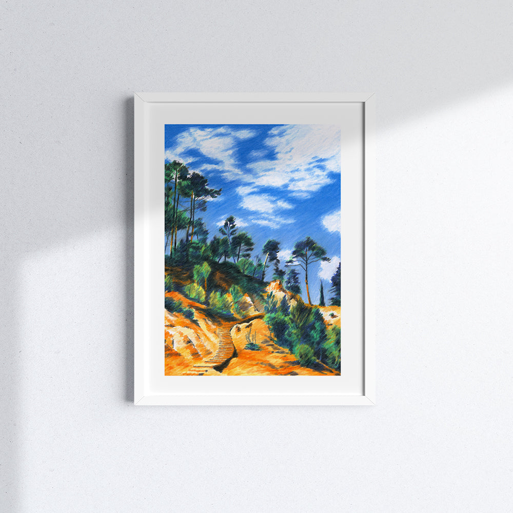 Le sentier des Ocres, Roussillon
