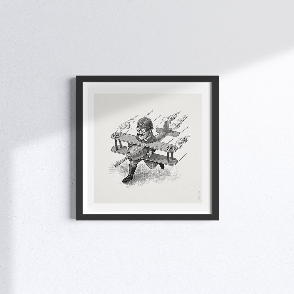 Il futurista sempre in piedi