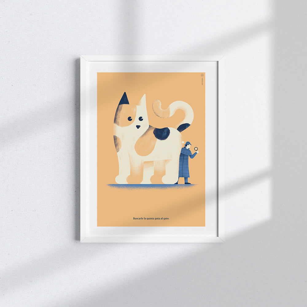 Buscarle la quinta pata al gato