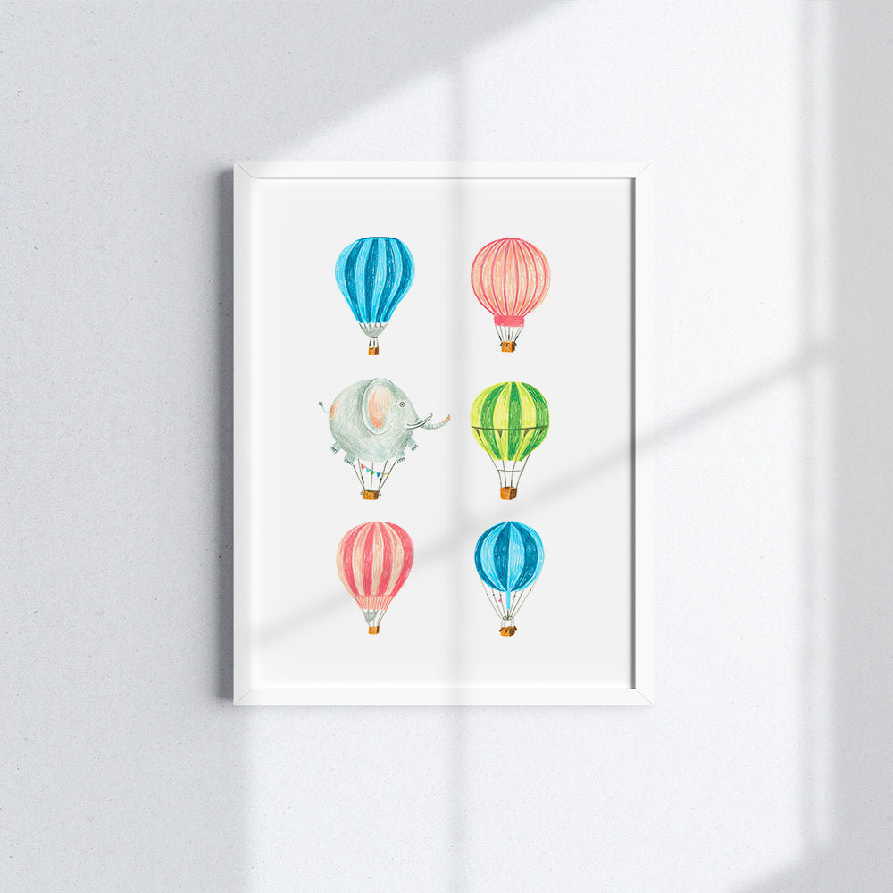 Mongolfiere ed elefante