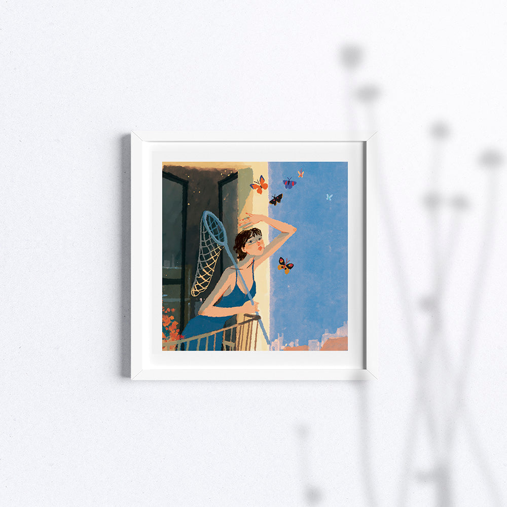 Catching butterflies