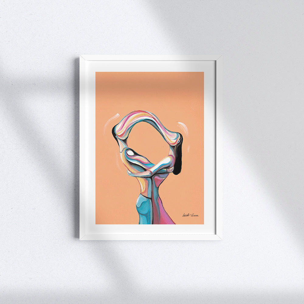 A flower is supposed to bloom