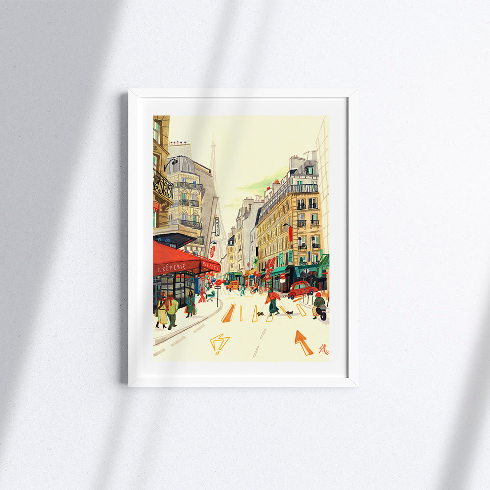 Une rue parisienne