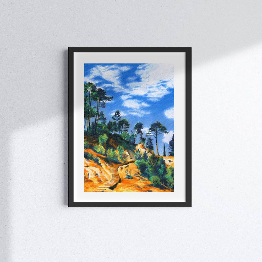 Le sentier des Ocres, Roussillon