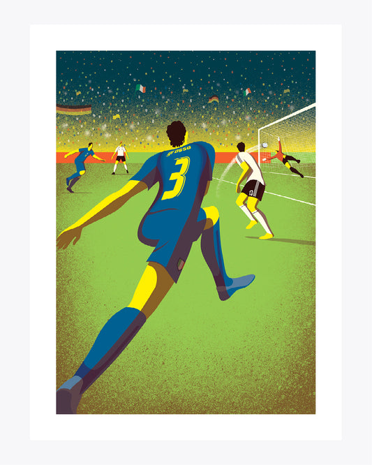 "Dortmund 2006" illustrazione di Davide Bonazzi.