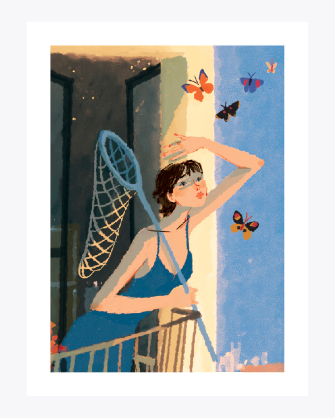 Catching butterflies