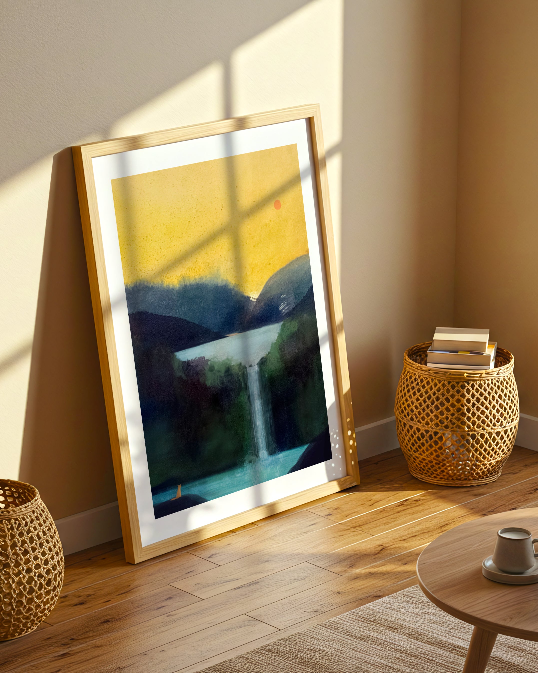 Caldo sole d'estate