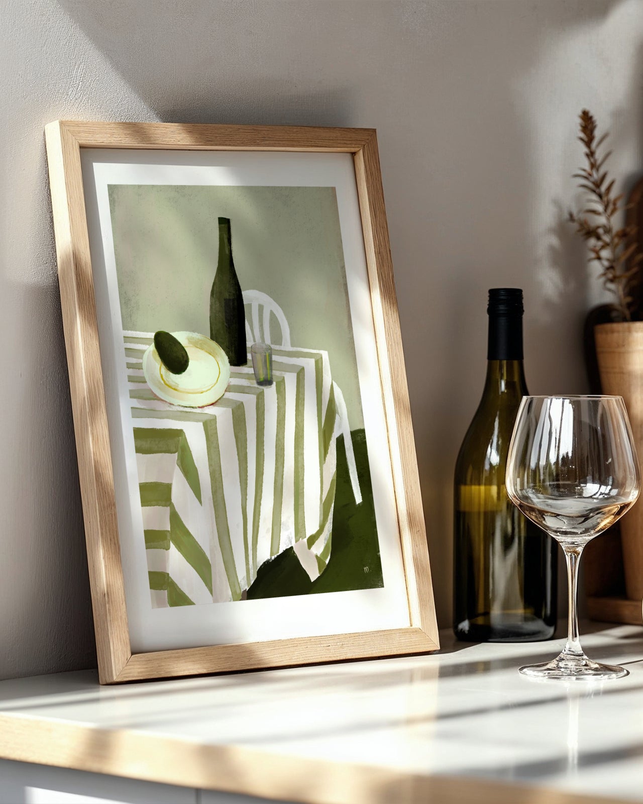 Still life con avocado