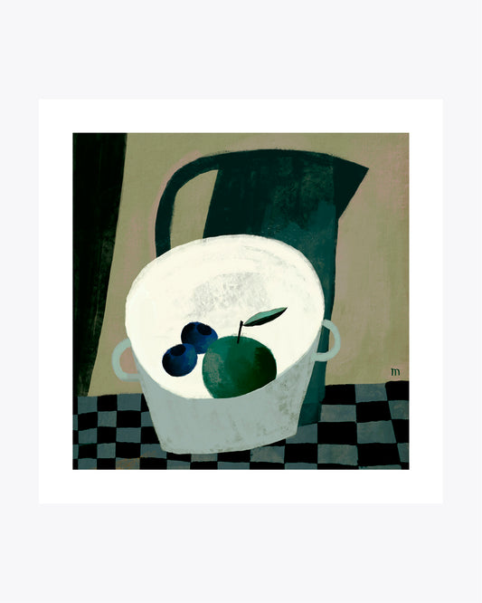 Still Life with Blueberries