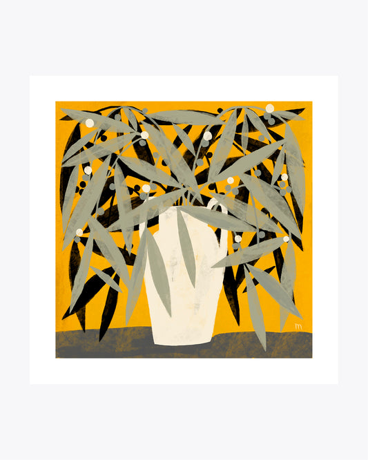 Yellow room still life