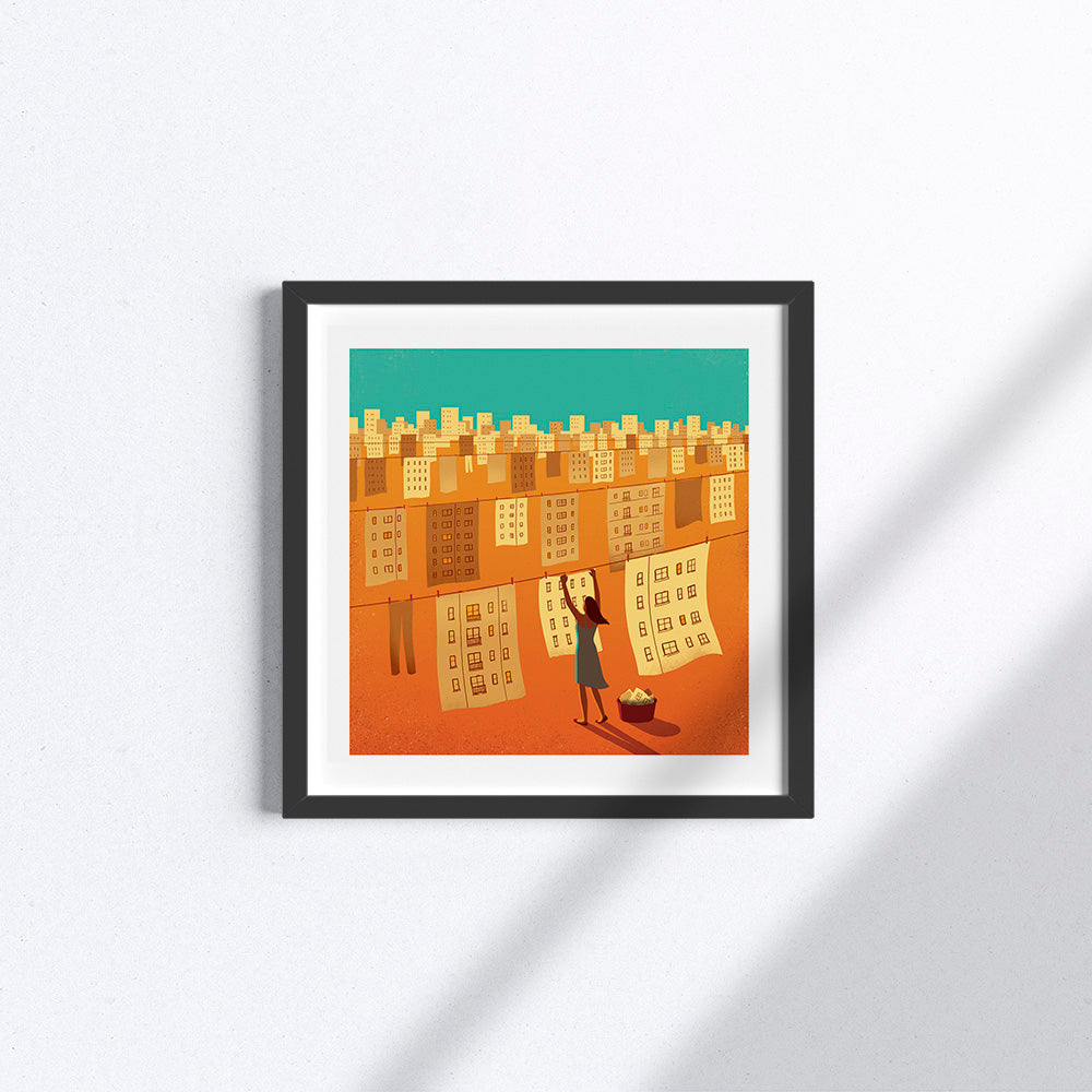 Hanging out the city