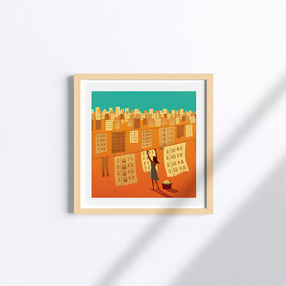 Hanging out the city