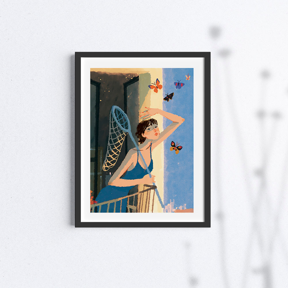 Catching butterflies