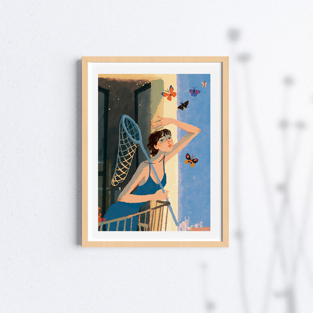 Catching butterflies