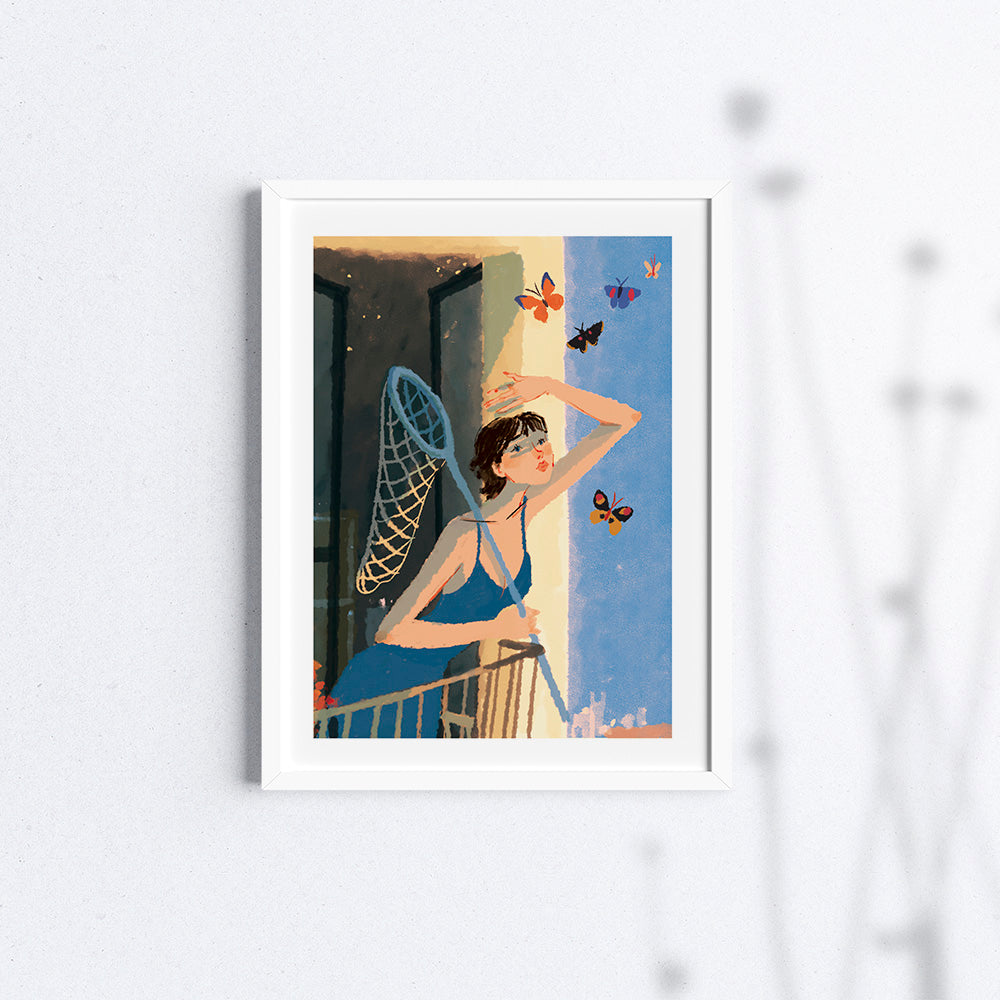 Catching butterflies