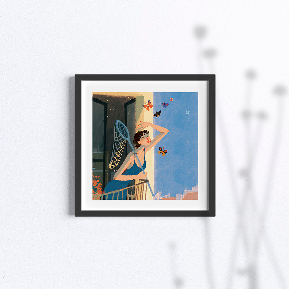 Catching butterflies