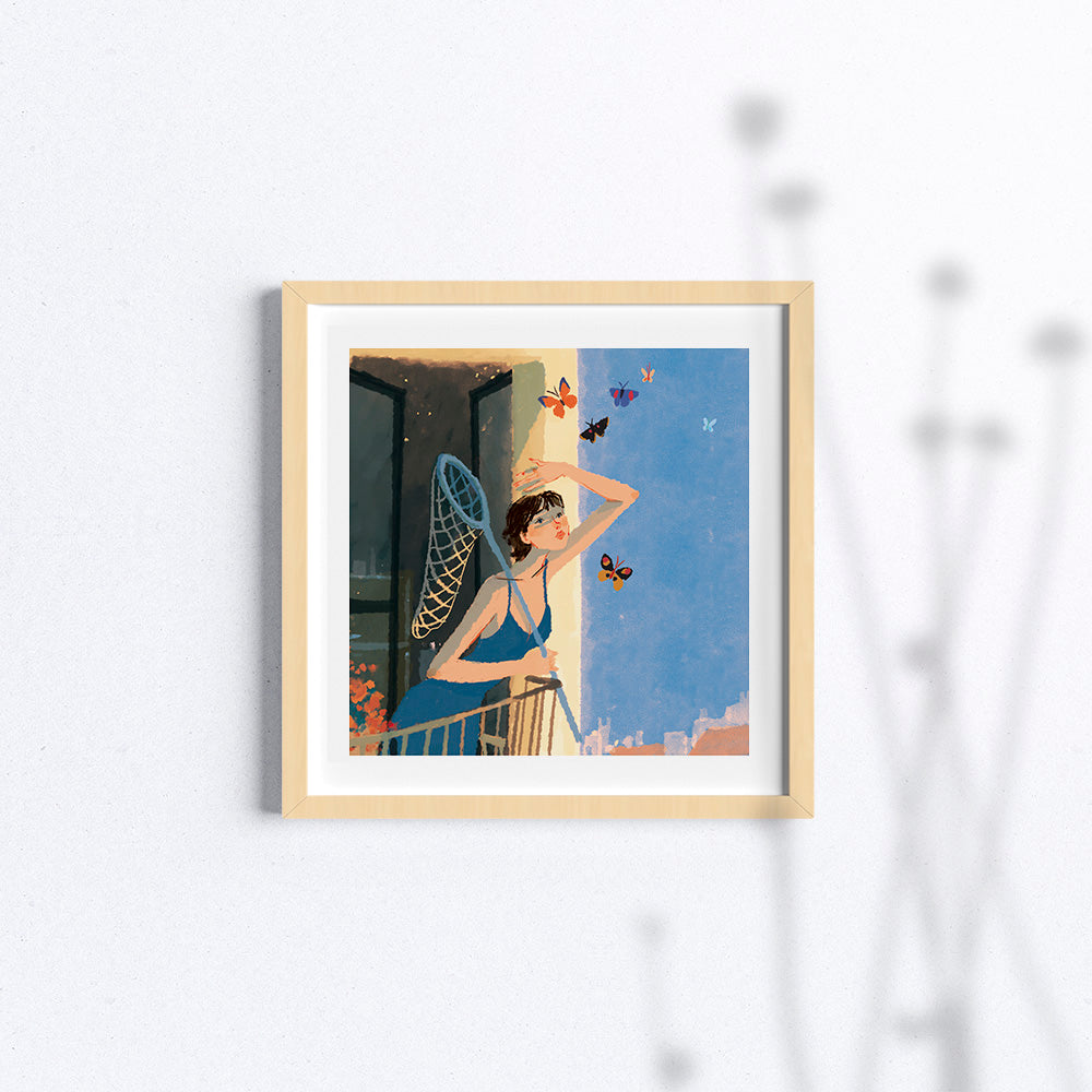 Catching butterflies