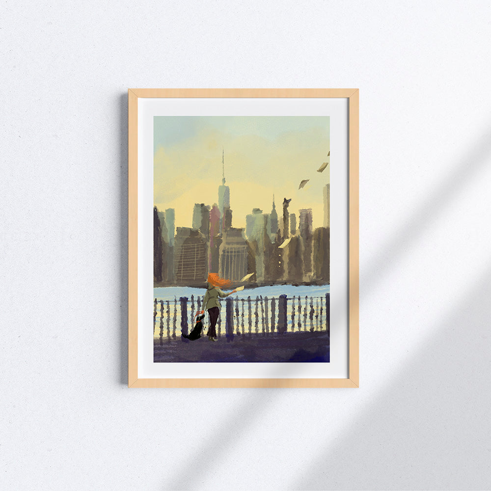 Stampa "Letters from New York" in Fine Art.