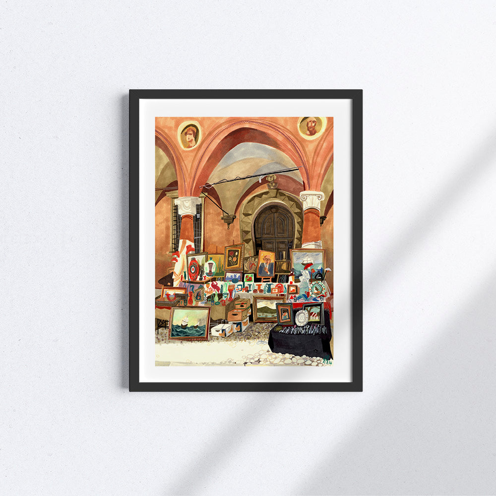 Mercatino a Bologna