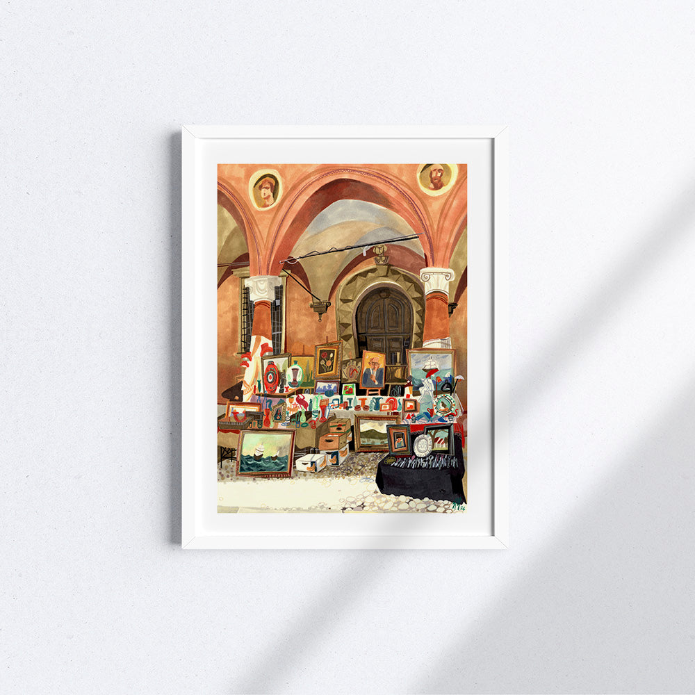 Mercatino a Bologna