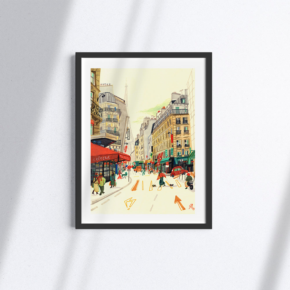 Une rue parisienne