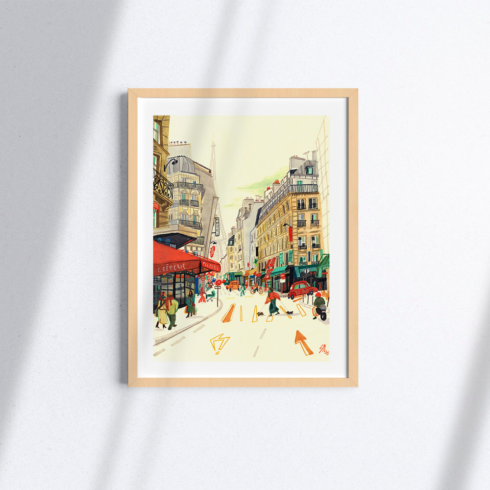 Une rue parisienne