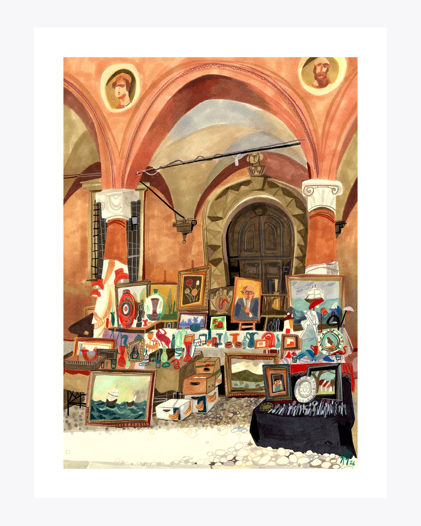 Mercatino a Bologna