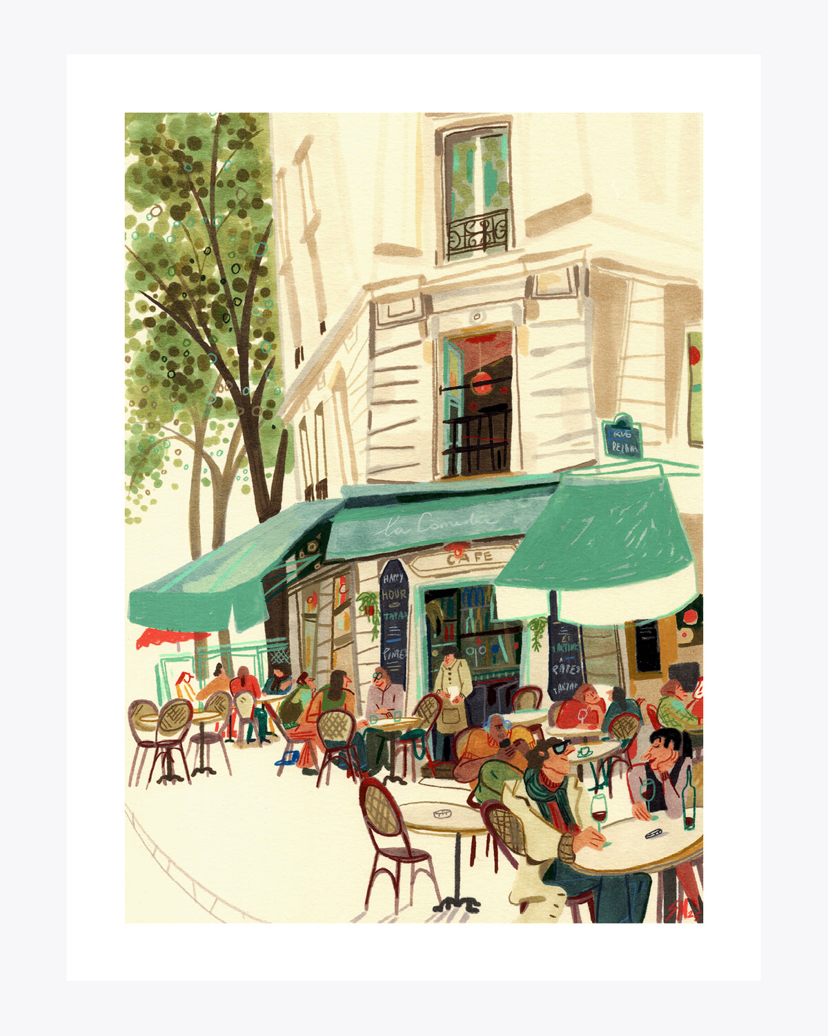 Happy hour in Paris