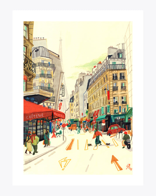Une rue parisienne